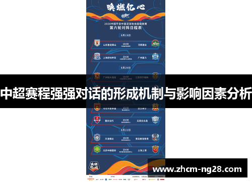 中超赛程强强对话的形成机制与影响因素分析
