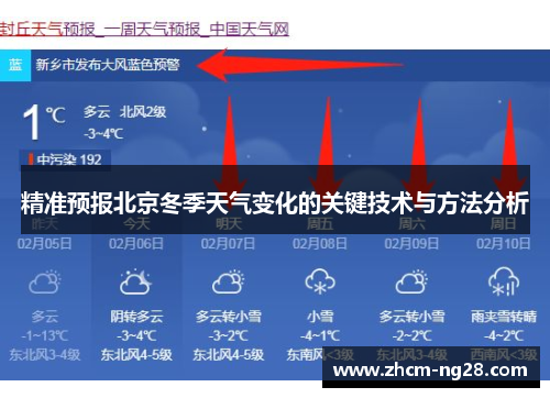 精准预报北京冬季天气变化的关键技术与方法分析