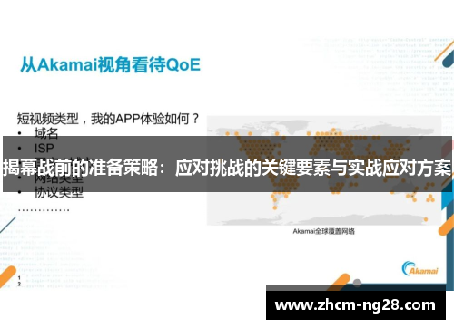 揭幕战前的准备策略:应对挑战的关键要素与实战应对方案 揭幕战前的准备策略:应对挑战的关键要素与实战应对方案